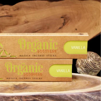 INCIENSOS ORGANIC VAINILLA X20
