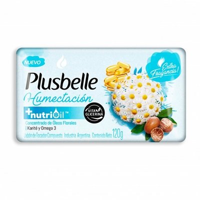 JABON DE MANOS PLUSBELLE HUMECTACION 120G