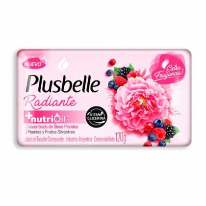 JABON DE MANOS PLUSBELLE RADIANTE 120G