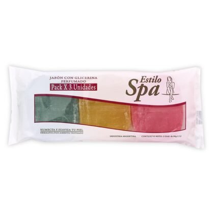 JABON ESTILO SPA CON GLICERINA X3 UNI