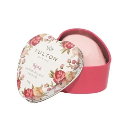 JABON FULTON LATA ROSAS 80G
