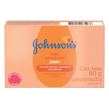 JABON GLICERINADO JOHNSONS 80G