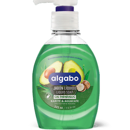 JABON LIQUIDO ALGABO KARITE Y AGUACATE