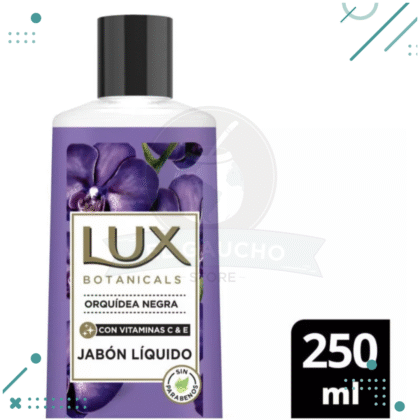 JABON LIQUIDO LUX BOTANICALS ORQUIDEA NEGRA X