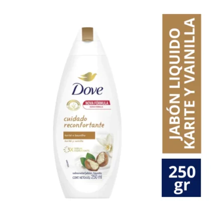 JABON LIQUIDO VAINILLA CORPORAL DOVE 250ML