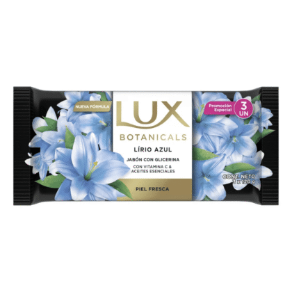 JABON LUX BONANICALS LIRIO AZUL 120G X3