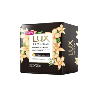 JABON LUX BOTANICALS FLOR DE VAINILLA X3