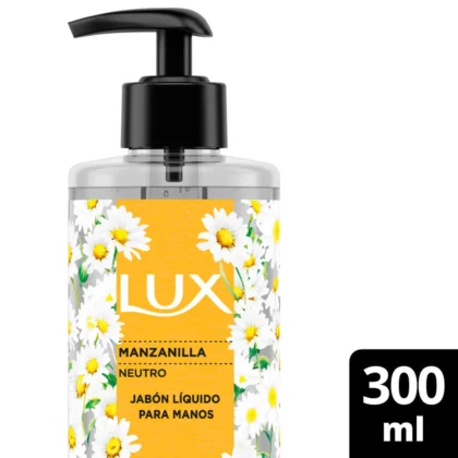 JABON LUX GLICERINA MANZANILLA 300ML