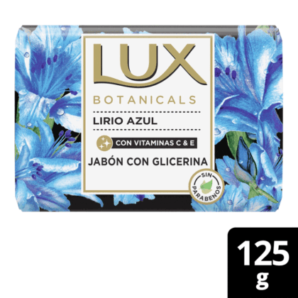 JABON LUX LIRIO AZUL 120G