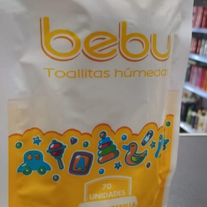 TOALLA BEBE BEBU MANZANILLA X50