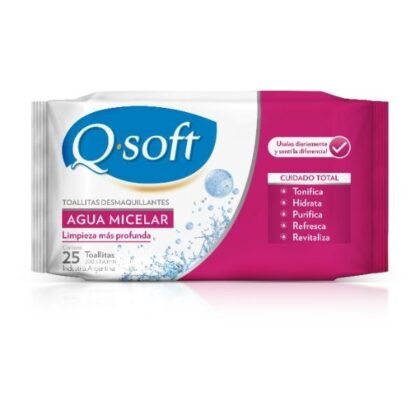 TOALLA DESMAQUILLANTE Q-SOFTX25 AGUA MICELAR