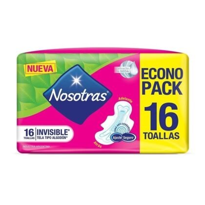 TOALLAS FEMENINAS NOSOTRAS X16 ECONO PACK