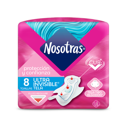 TOALLITAS FEMENINAS NOSOTRAS X8