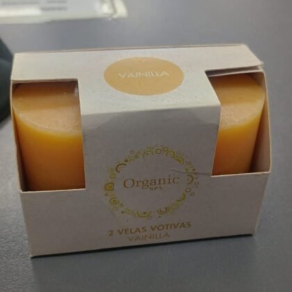 VELA ORGANIC CUBITO VAINILLA