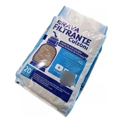 CARGA FILTRANTE PVC/10 "GRAVAFILT" 1 BOLSA