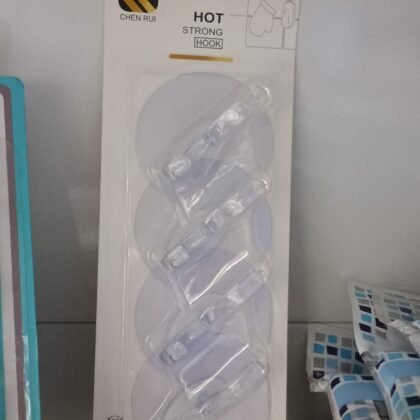 PERCHITA AUTOADHESIVA X4 TRANSPARENTE