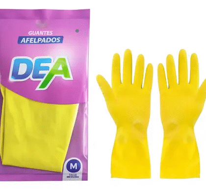 GUANTES DE LATEX DEA AFELPADOS
